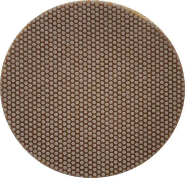 3M - 1-1/2" Diam, 800 Grit, Diamond Hook & Loop Disc - Super Fine Grade, Coated, Cloth Backing, Series 6002J - Apex Tool & Supply