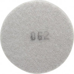 3M - 3" Diam, 800 Grit, Diamond Hook & Loop Disc - Super Fine Grade, Coated, Cloth Backing, Series 6002J - Apex Tool & Supply