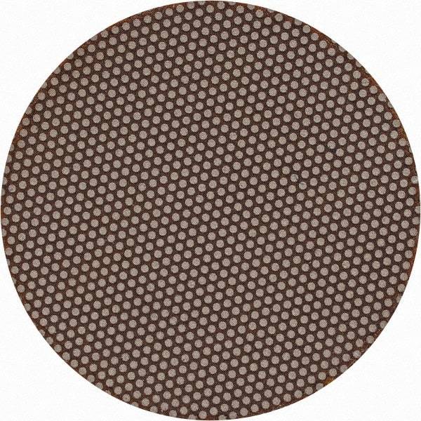 3M - 1-1/2" Diam, 1,800 Grit, Diamond Hook & Loop Disc - Ultra Fine Grade, Coated, Cloth Backing, Series 6002J - Apex Tool & Supply