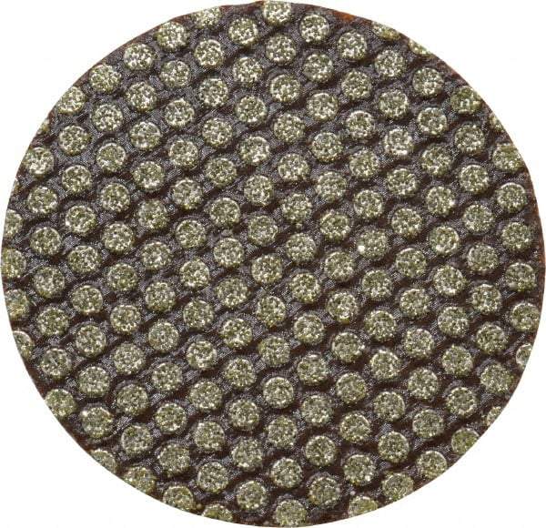 3M - 1-1/2" Disc Diam, 60 Grit, Diamond Quick Change Disc - Type R Attaching System, Coated, Green, Medium Grade, 30,000 RPM, 6234J Series - Apex Tool & Supply