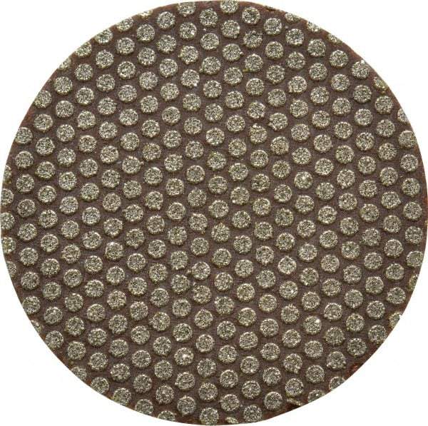 3M - 2" Disc Diam, 60 Grit, Diamond Quick Change Disc - Type R Attaching System, Coated, Green, Medium Grade, 25,000 RPM, 6234J Series - Apex Tool & Supply