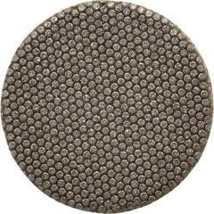 3M - 1" Disc Diam, 120 Grit, Diamond Quick Change Disc - Type R Attaching System, Coated, Black, Fine Grade, 30,000 RPM, 6234J Series - Apex Tool & Supply