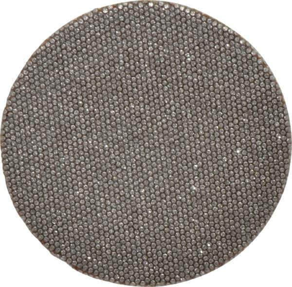 3M - 2" Disc Diam, 120 Grit, Diamond Quick Change Disc - Type R Attaching System, Coated, Black, Fine Grade, 25,000 RPM, 6234J Series - Apex Tool & Supply