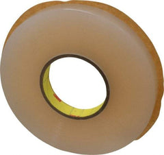 3M - 3/4" x 27 Yd Acrylic Adhesive Double Sided Tape - 1/32" Thick, Clear, Acrylic Foam Liner, Continuous Roll, Series 4658F - Apex Tool & Supply
