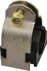 ZSI - 1-1/8" Pipe, Tube Clamp with Cushion - Dichromate - Apex Tool & Supply