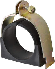 ZSI - 2-1/2" Pipe," Pipe Clamp with Cushion - Dichromate - Apex Tool & Supply