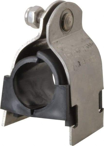 ZSI - 1-1/8" Pipe, Tube Clamp with Cushion - Apex Tool & Supply