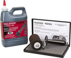 Made in USA - Stencil Brushes & Rollers Width (Inch): 3 Diameter (Inch): 2 - Apex Tool & Supply