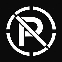 C.H. Hanson - 15 Inch Diameter Characters, No Parking Symbol, Plastic Stencil - 20 x 20 Inch Overall Size - Apex Tool & Supply