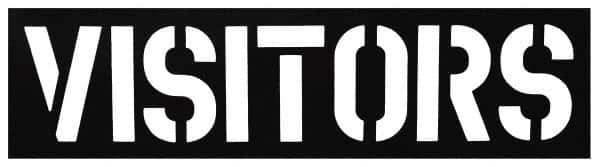 C.H. Hanson - Facility Stencils Type: Message Only Message Type: Parking Lot - Apex Tool & Supply