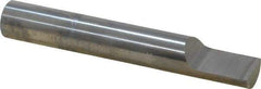 Accupro - 3/8 Inch Diameter, 2-1/2 Inch Overall Length, 1/2 Inch Split Length, Solid Carbide, Squared Split End Carbide Blank - Single End - Apex Tool & Supply