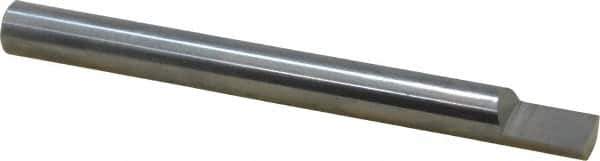 Accupro - 3/8 Inch Diameter, 4 Inch Overall Length, 1/2 Inch Split Length, Solid Carbide, Squared Split End Carbide Blank - Single End - Apex Tool & Supply