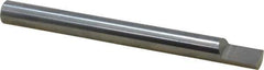 Accupro - 3/8 Inch Diameter, 4 Inch Overall Length, 1/2 Inch Split Length, Solid Carbide, Squared Split End Carbide Blank - Single End - Apex Tool & Supply