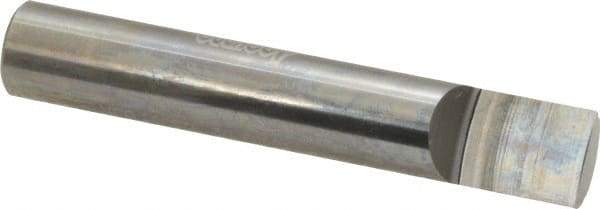 Accupro - 1/2 Inch Diameter, 3 Inch Overall Length, 5/8 Inch Split Length, Solid Carbide, Squared Split End Carbide Blank - Single End - Apex Tool & Supply