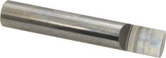 Accupro - 1/2 Inch Diameter, 3 Inch Overall Length, 5/8 Inch Split Length, Solid Carbide, Squared Split End Carbide Blank - Single End - Apex Tool & Supply