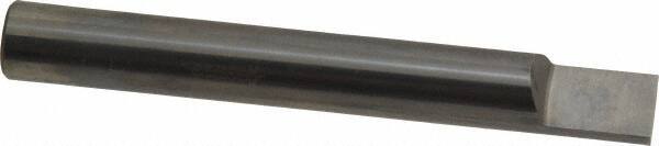 Accupro - 1/2 Inch Diameter, 4 Inch Overall Length, 5/8 Inch Split Length, Solid Carbide, Squared Split End Carbide Blank - Single End - Apex Tool & Supply