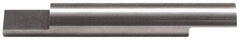 Accupro - 5/16 Inch Diameter, 2-1/2 Inch Overall Length, 1/2 Inch Split Length, Solid Carbide, Squared Split End Carbide Blank - Double End - Apex Tool & Supply