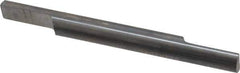 Accupro - 1/4 Inch Diameter, 2-1/2 Inch Overall Length, 3/8 Inch Split Length, Solid Carbide, Squared Split End Carbide Blank - Double End - Apex Tool & Supply