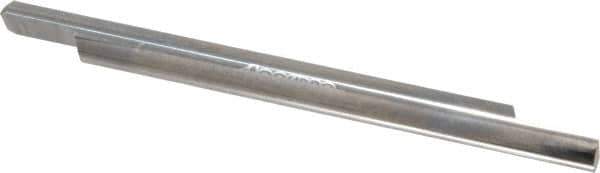 Accupro - 5/16 Inch Diameter, 4 Inch Overall Length, 1/2 Inch Split Length, Solid Carbide, Squared Split End Carbide Blank - Double End - Apex Tool & Supply
