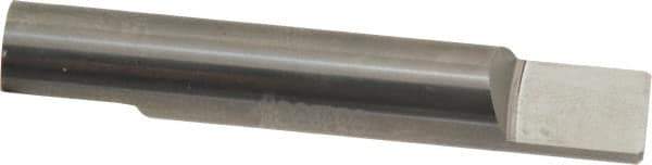 Accupro - 1/2 Inch Diameter, 3 Inch Overall Length, 5/8 Inch Split Length, Solid Carbide, Squared Split End Carbide Blank - Double End - Apex Tool & Supply
