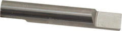 Accupro - 1/2 Inch Diameter, 3 Inch Overall Length, 5/8 Inch Split Length, Solid Carbide, Squared Split End Carbide Blank - Double End - Apex Tool & Supply