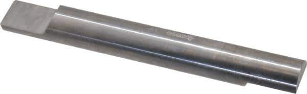 Accupro - 1/2 Inch Diameter, 4 Inch Overall Length, 5/8 Inch Split Length, Solid Carbide, Squared Split End Carbide Blank - Double End - Apex Tool & Supply