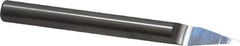 Accupro - 3/16 Inch Diameter, 2 Inch Overall Length, 3/8 Inch Split Length, Solid Carbide, Conical Point Split End Carbide Blank - Single End, 30° Point - Apex Tool & Supply