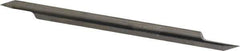 Accupro - 3/16 Inch Diameter, 3 Inch Overall Length, 3/8 Inch Split Length, Solid Carbide, Conical Point Split End Carbide Blank - Single End, 60° Point - Apex Tool & Supply