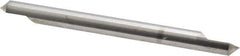 Accupro - 5/16 Inch Diameter, 4 Inch Overall Length, 1/2 Inch Split Length, Solid Carbide, Conical Point Split End Carbide Blank - Single End, 90° Point - Apex Tool & Supply