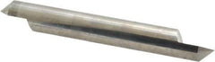 Accupro - 1/2 Inch Diameter, 4 Inch Overall Length, 5/8 Inch Split Length, Solid Carbide, Conical Point Split End Carbide Blank - Single End, 90° Point - Apex Tool & Supply
