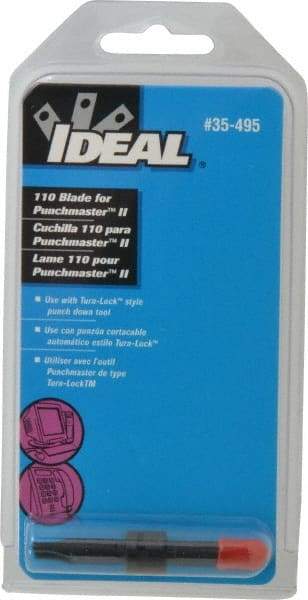 Ideal - Termination Tool Replacement Blade - For Use with 110 Terminal Blocks - Apex Tool & Supply