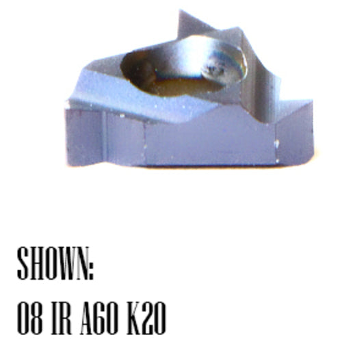 08 IR 18 NPT K20 THREADING INSERT - Apex Tool & Supply