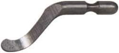 Shaviv - B25C Right-Handed Carbide Deburring Swivel Blade - Use on Hole Edge & Straight Edge Surfaces, Adjustable - Apex Tool & Supply