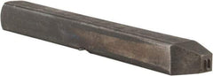 Made in USA - Letter U Machine Made Individual Steel Stamp - 1/16" Character - Apex Tool & Supply