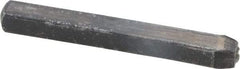 Made in USA - Number 3 Machine Made Individual Steel Stamp - 1/8" Character - Apex Tool & Supply