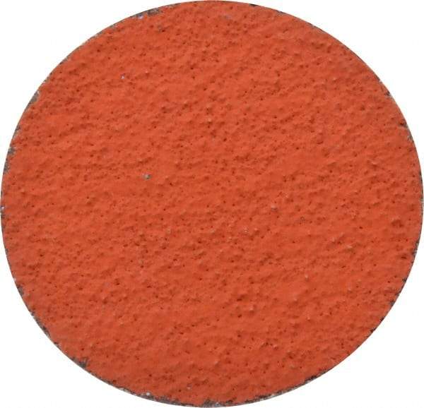 3M - 3" Disc Diam, 36 Grit, Ceramic Quick Change Disc - Type R Attaching System, Coated, Orange, Very Coarse Grade, 20,000 RPM, 777F Series - Apex Tool & Supply