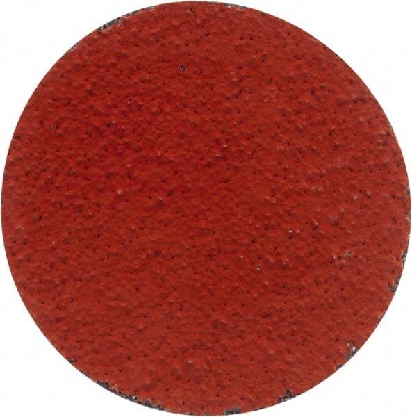 3M - 2" Disc Diam, 50 Grit, Ceramic Quick Change Disc - Type R Attaching System, Coated, Orange, Coarse Grade, 25,000 RPM, 777F Series - Apex Tool & Supply