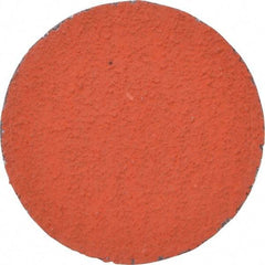 3M - 2" Disc Diam, 60 Grit, Ceramic Quick Change Disc - Type R Attaching System, Coated, Orange, Medium Grade, 25,000 RPM, 777F Series - Apex Tool & Supply