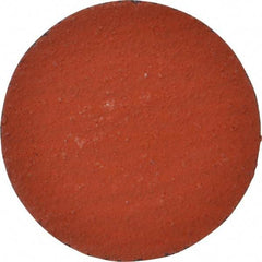 3M - 2" Disc Diam, 80 Grit, Ceramic Quick Change Disc - Type R Attaching System, Coated, Orange, Medium Grade, 25,000 RPM, 777F Series - Apex Tool & Supply