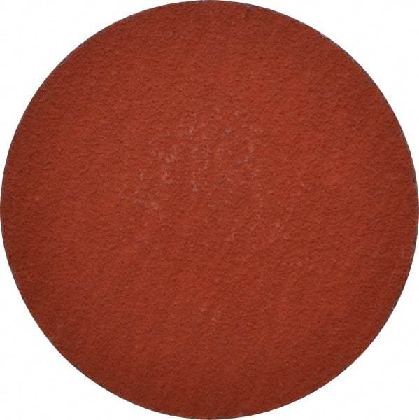 3M - 2" Disc Diam, 120 Grit, Ceramic Quick Change Disc - Type R Attaching System, Coated, Orange, Fine Grade, 25,000 RPM, 777F Series - Apex Tool & Supply