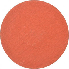 3M - 3" Disc Diam, 120 Grit, Ceramic Quick Change Disc - Type R Attaching System, Coated, Orange, Fine Grade, 20,000 RPM, 777F Series - Apex Tool & Supply