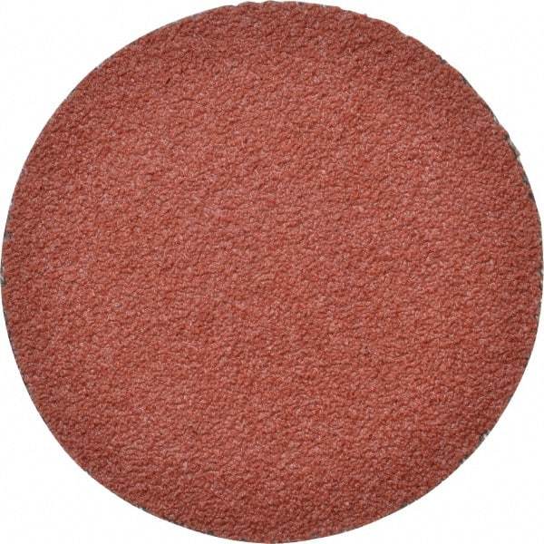 3M - 3" Disc Diam, 50 Grit, Ceramic Quick Change Disc - Type R Attaching System, Coated, Brown, Coarse Grade, 20,000 RPM, 963G Series - Apex Tool & Supply