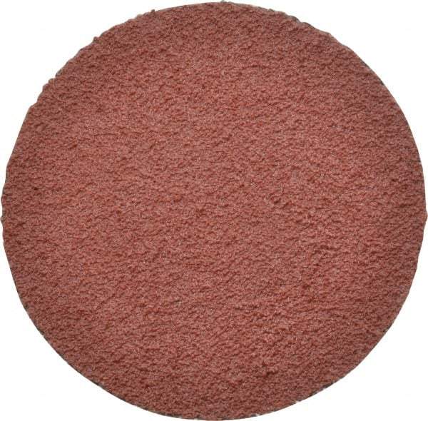3M - 2" Disc Diam, 80 Grit, Ceramic Quick Change Disc - Type R Attaching System, Coated, Brown, Medium Grade, 25,000 RPM, 963G Series - Apex Tool & Supply