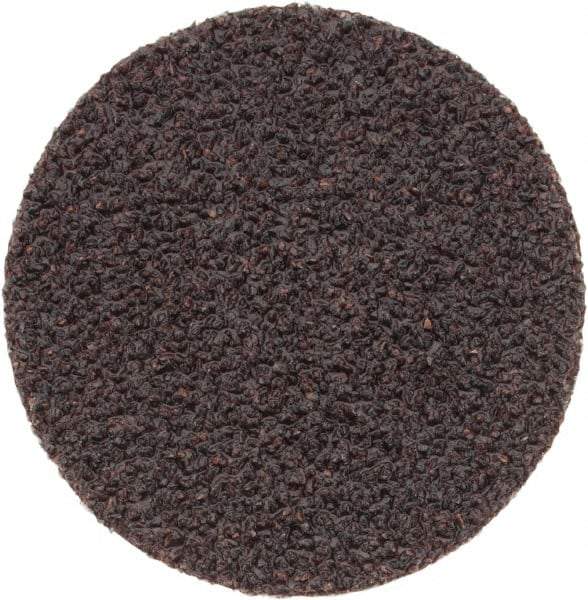 3M - 2" Disc Diam, 36 Grit, Aluminum Oxide Quick Change Disc - Type R Attaching System, Coated, Brown, Very Coarse Grade, 25,000 RPM, 361F Series - Apex Tool & Supply