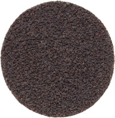3M - 2" Disc Diam, 36 Grit, Aluminum Oxide Quick Change Disc - Type R Attaching System, Coated, Brown, Very Coarse Grade, 25,000 RPM, 361F Series - Apex Tool & Supply