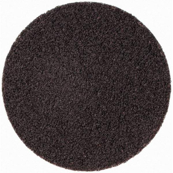 3M - 2" Disc Diam, 80 Grit, Aluminum Oxide Quick Change Disc - Type R Attaching System, Coated, Brown, Medium Grade, 25,000 RPM, 361F Series - Apex Tool & Supply