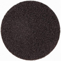 3M - 2" Disc Diam, 80 Grit, Aluminum Oxide Quick Change Disc - Type R Attaching System, Coated, Brown, Medium Grade, 25,000 RPM, 361F Series - Apex Tool & Supply