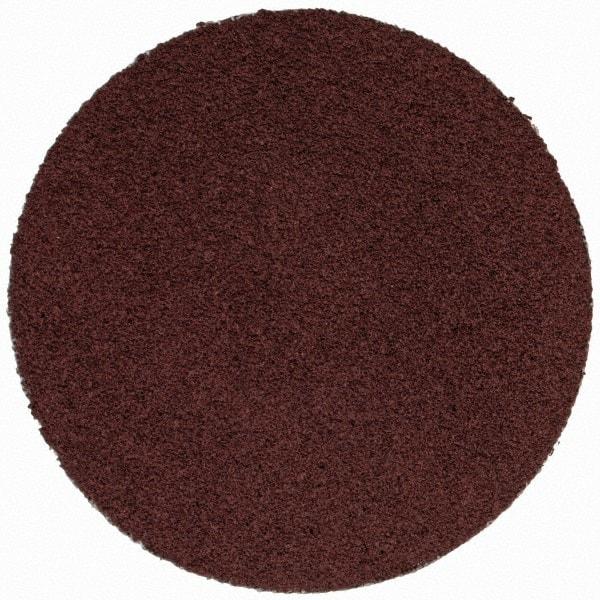 3M - 2" Disc Diam, 120 Grit, Aluminum Oxide Quick Change Disc - Type R Attaching System, Coated, Brown, Fine Grade, 25,000 RPM, 361F Series - Apex Tool & Supply
