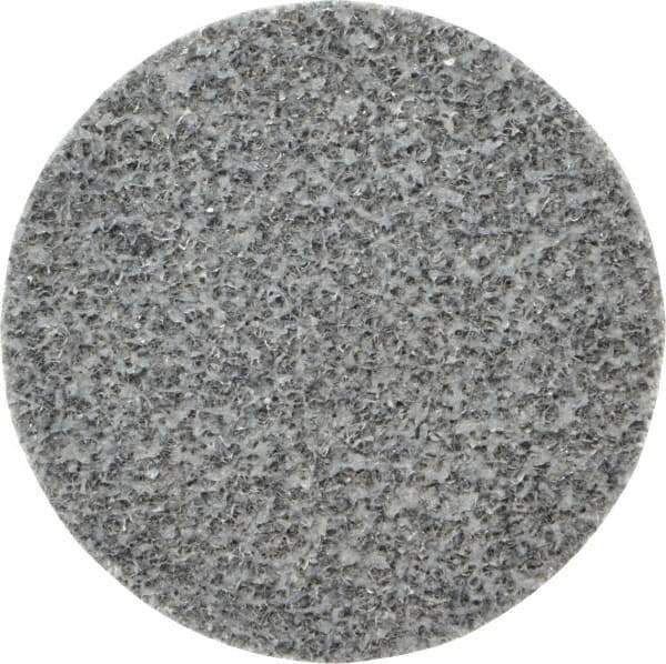 3M - 2" Disc Diam, Aluminum Oxide Quick Change Disc - Type R Attaching System, Nonwoven, Gray, Medium Grade, 22,100 RPM - Apex Tool & Supply