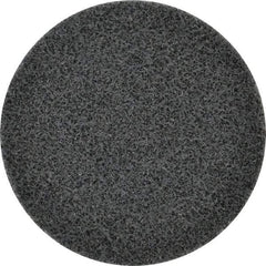 3M - 3" Disc Diam, Silicon Carbide Quick Change Disc - Type R Attaching System, Nonwoven, Gray, Fine Grade, 15,100 RPM - Apex Tool & Supply